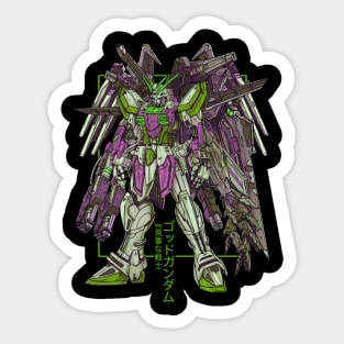 God Gundam Ver. Stunning Warrior (Candy 9) Sticker